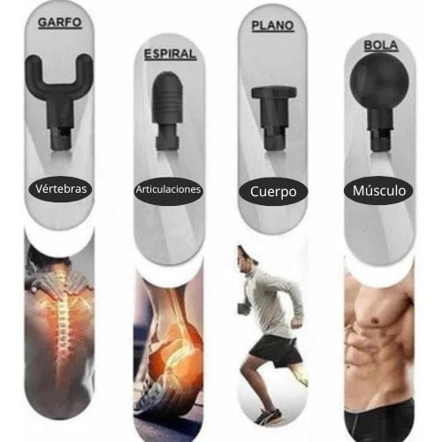PowerRelax™ Masajeador Corporal Portátil saludvital